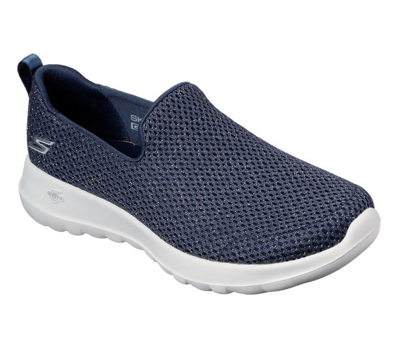 Skechers Dam Marinblå/Guld Slip On - Gowalk Joy - Highlight - Sverige (WCQVY-7301)